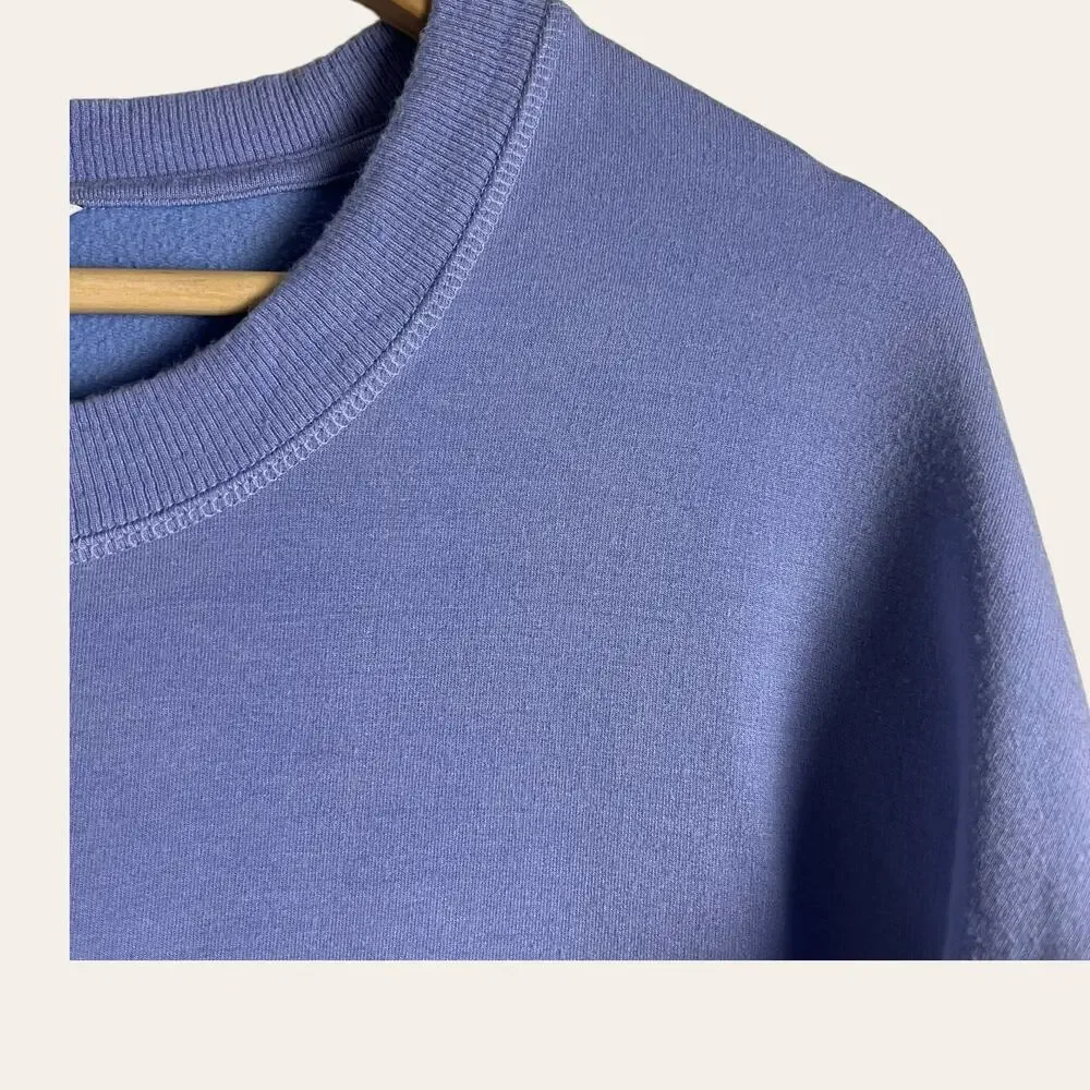 Athleta Periwinkle Blue Coaster Luxe Sweatshirt Size S